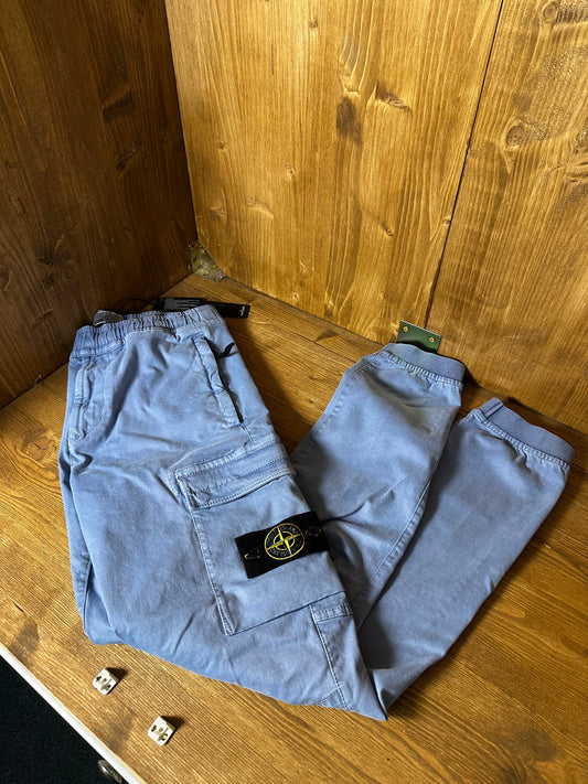 LIGHT BLUE DYED CARGO