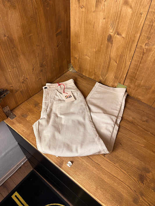AW85 MICRO CORDUROY PANTS in Beige