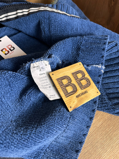 AW08 COTTON JUMPER in Water Blue