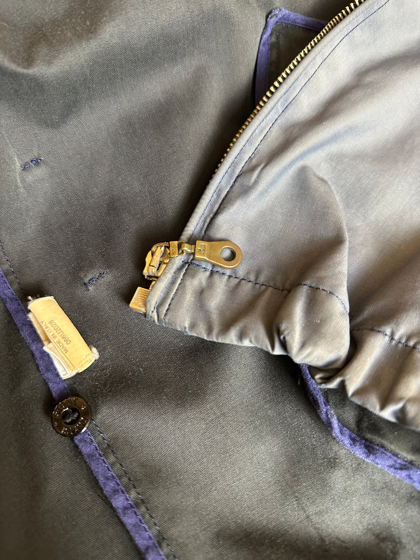 SS89 NO SEASON GOLF JACKET in Faded Grey