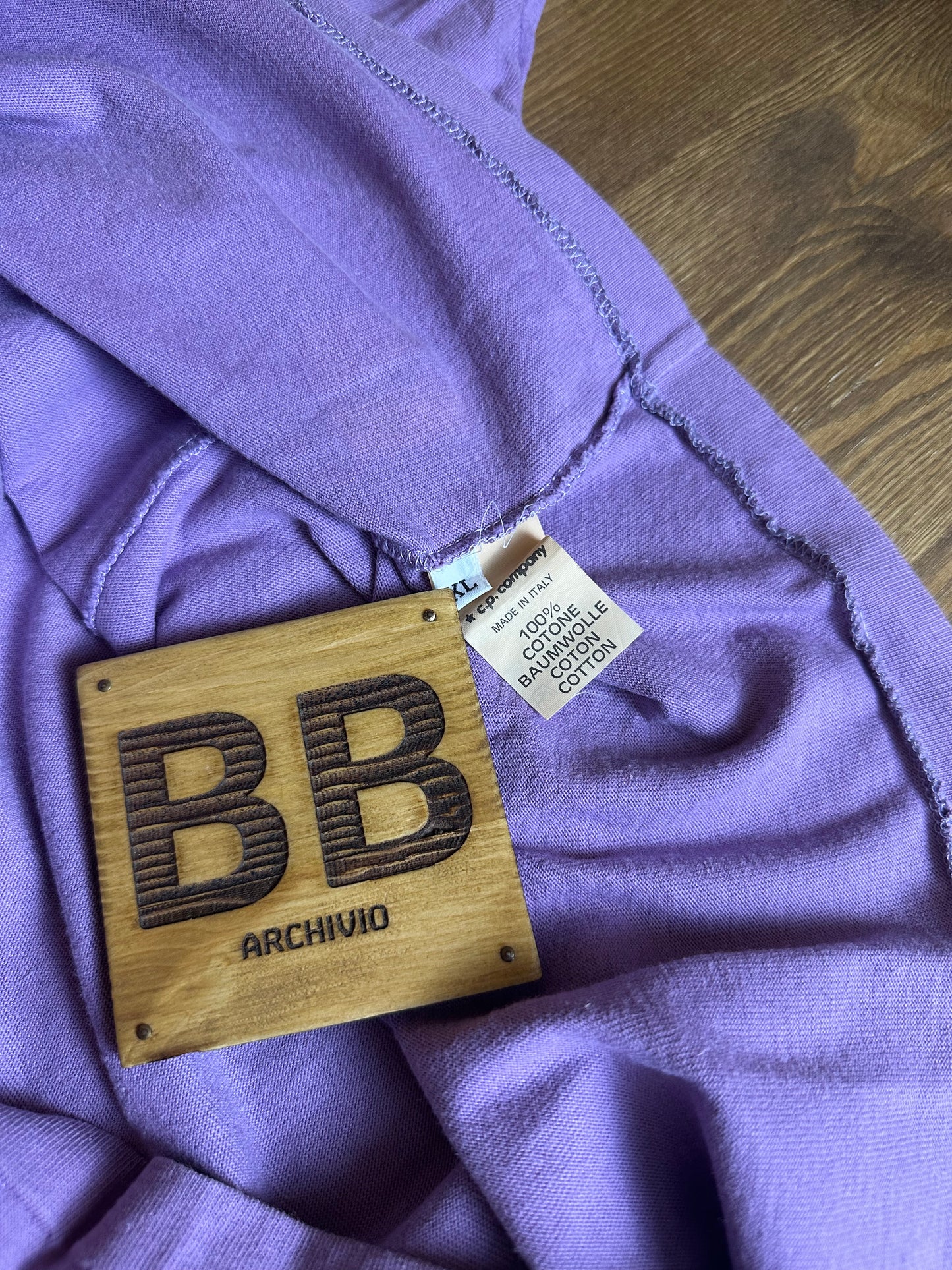 SS80s MARINA TEE REINFORCED NECKLACE in Dark lilac