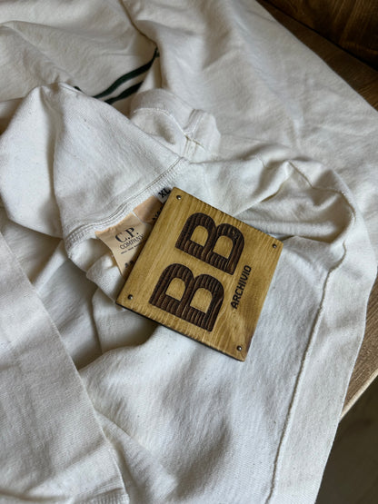 SS86 MARINA LONGSLEEVE in Cream White&Green - JPN EXCLUSIVE