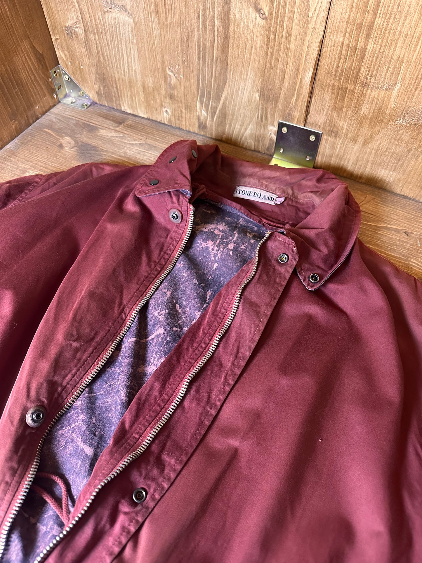 AW1992 RASO GOMMATO BURNT RED