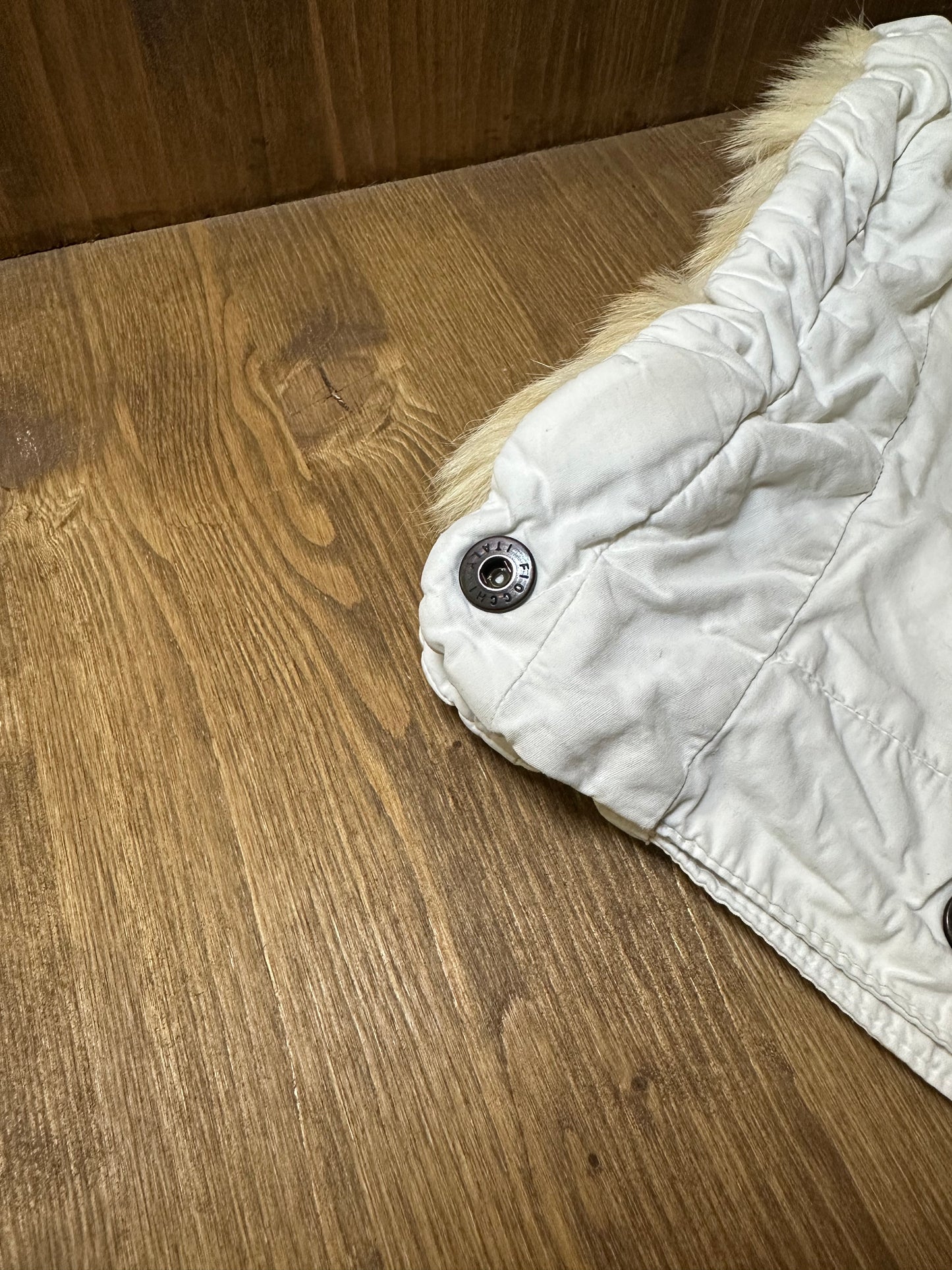 AW1985 COYOTE BEIGE FUR TRIM HOOD JOCK