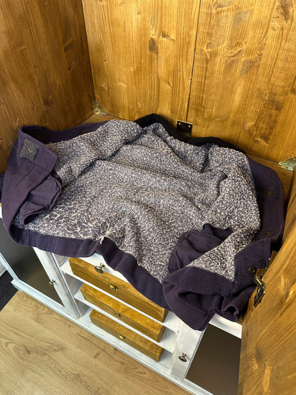 AW85 COTONE A COSTE JACKET in Blue