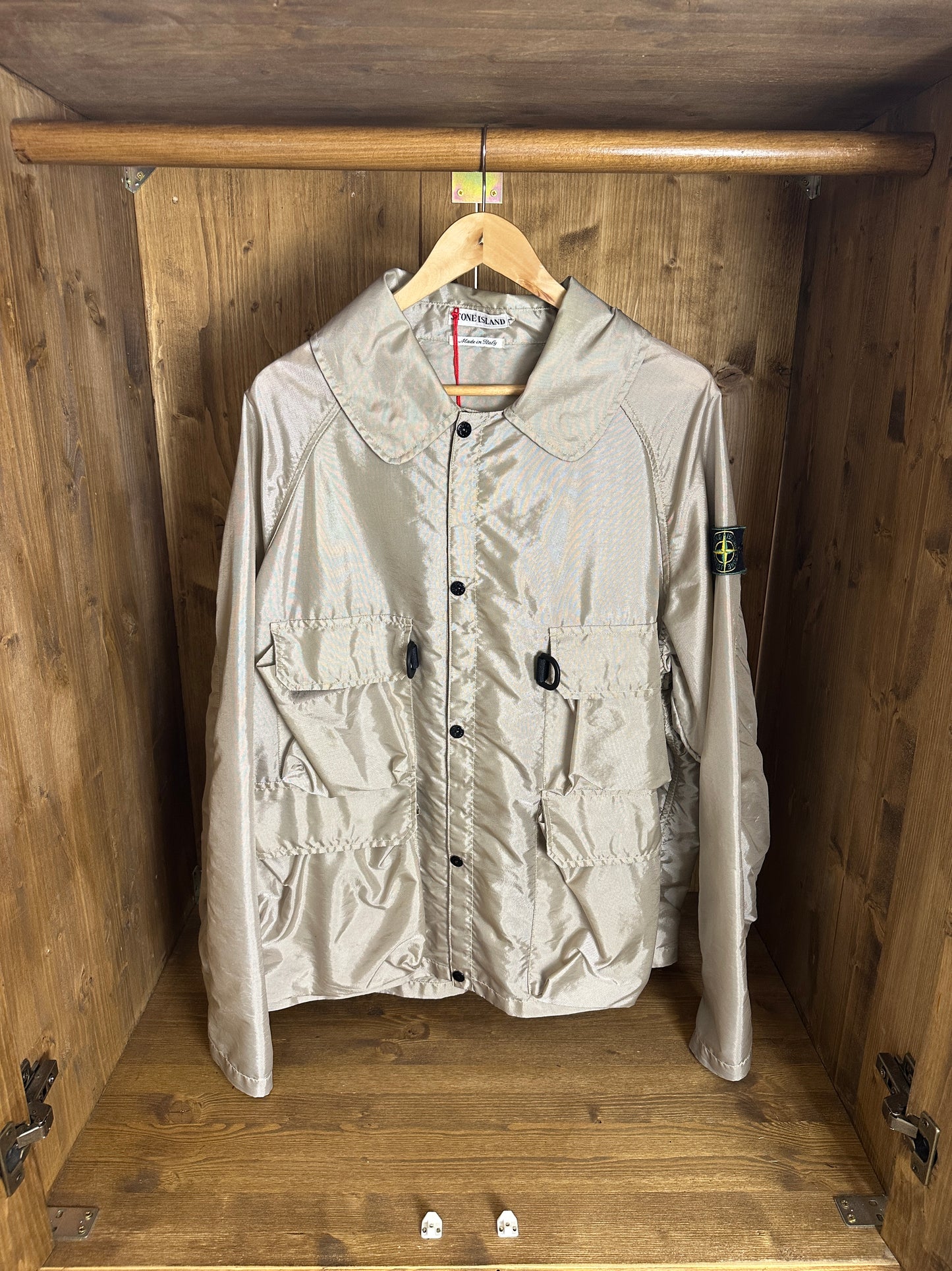 SS95 FORMULA STEEL D-RING in Pebble Grey