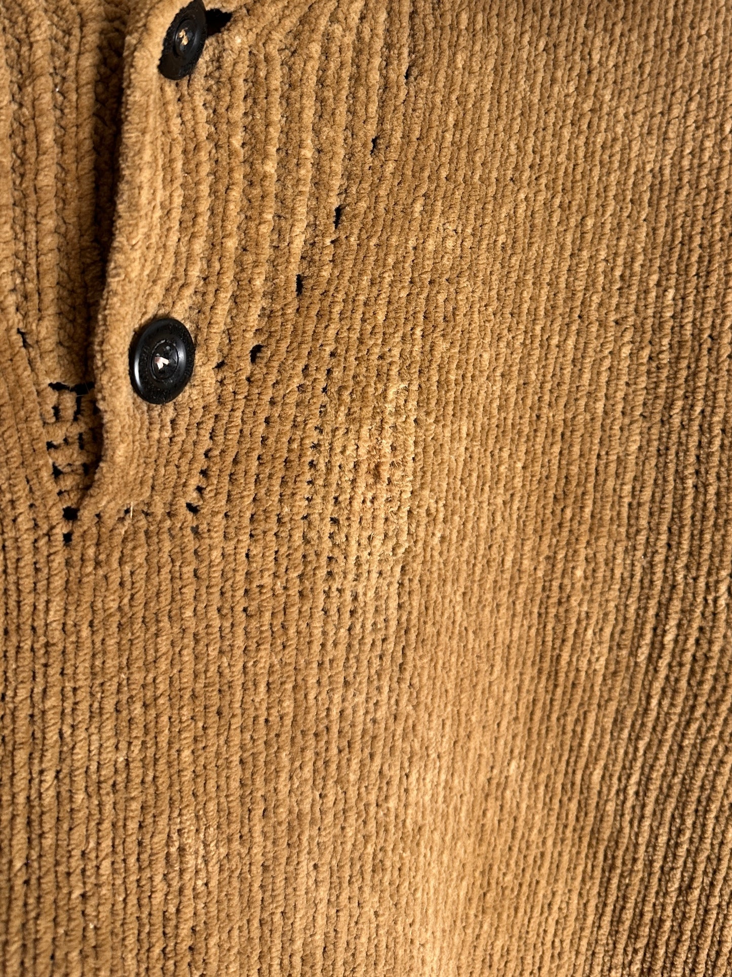 AW98 COTTON JUMPER in Green Brown