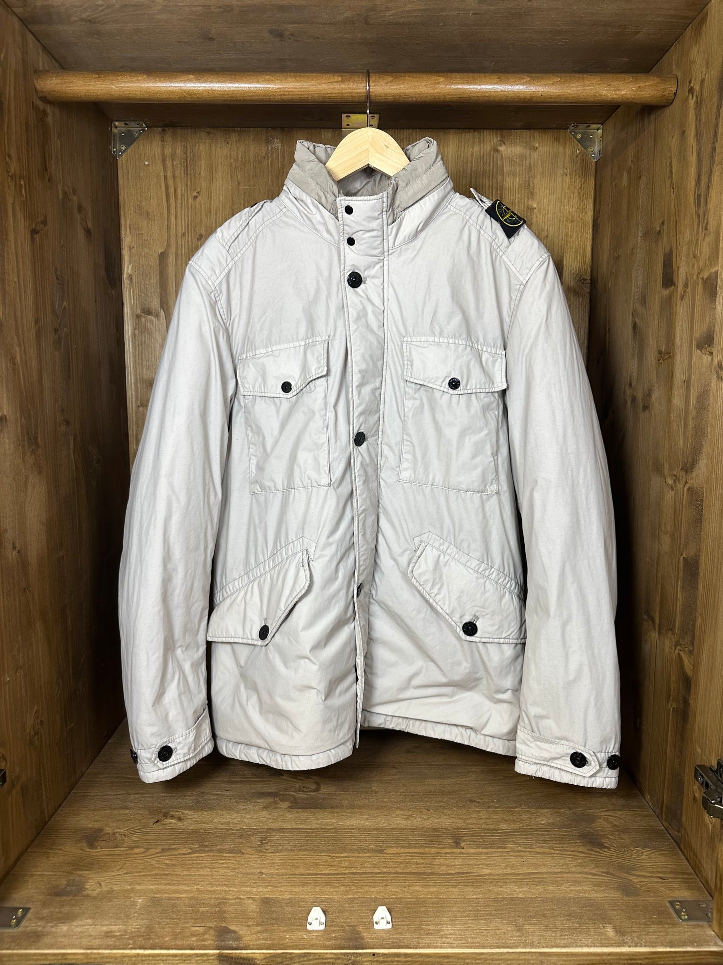 NASLAN LIGHT WATRO with primaloft TC ice white