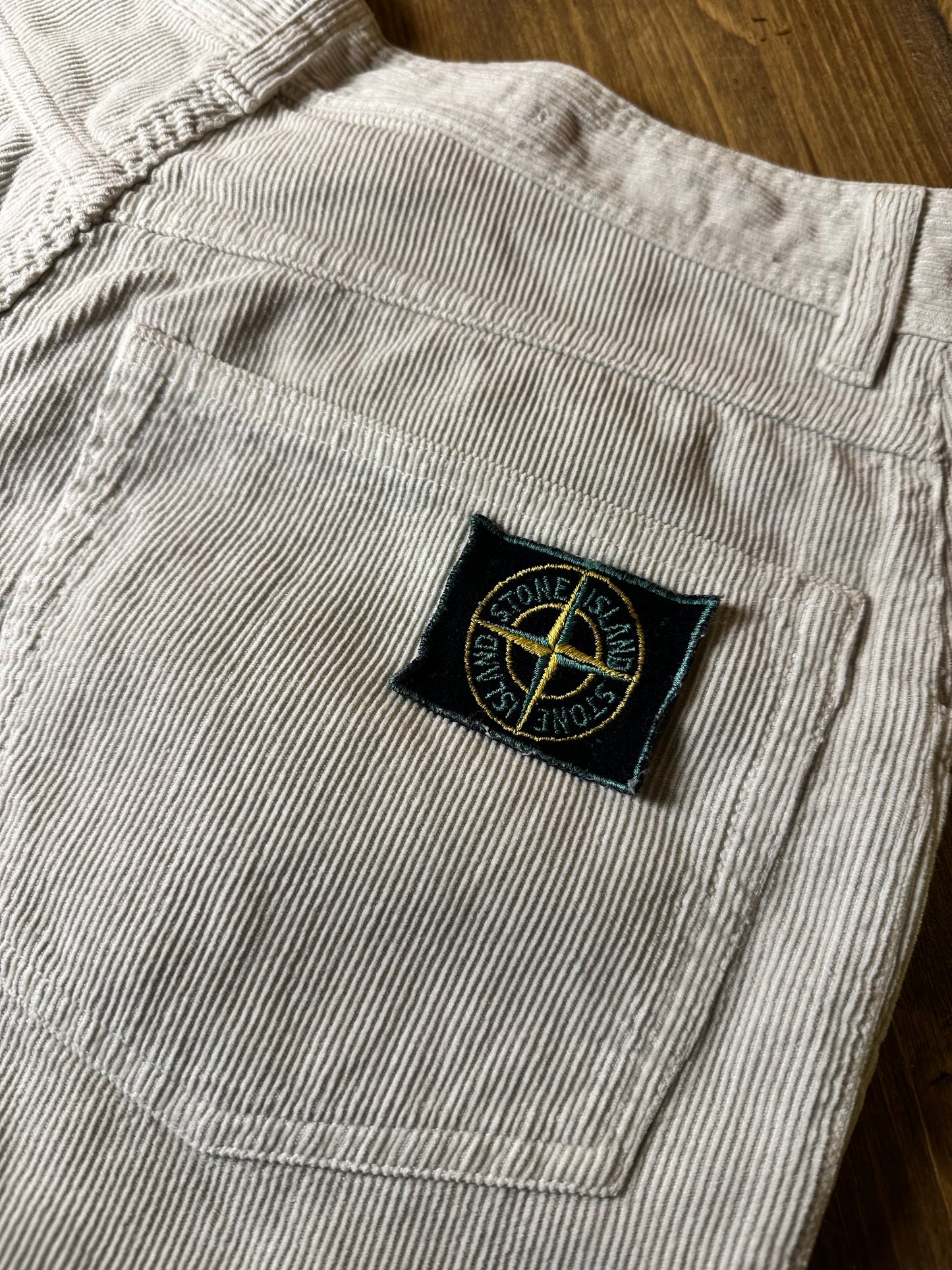 1985 CORDUROY PANTS in ivory