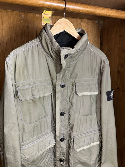 SS12 LIQUID REFLECTIVE in Olive Grey