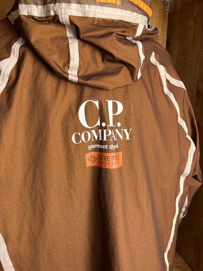 AW25 C.P. COMPANY GORE-G TYPE JACKET 3in1 in Olive Green & Neon Orange