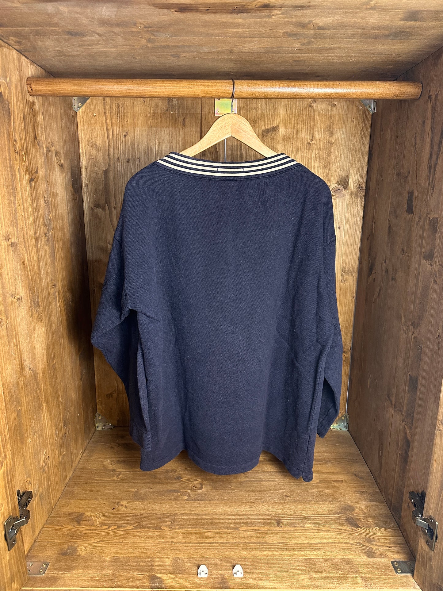 AW89 COTTON JUMPER in Faded Blue