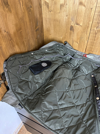 AW00 MONOFILAMENT MESH JACKET in Olive Brown