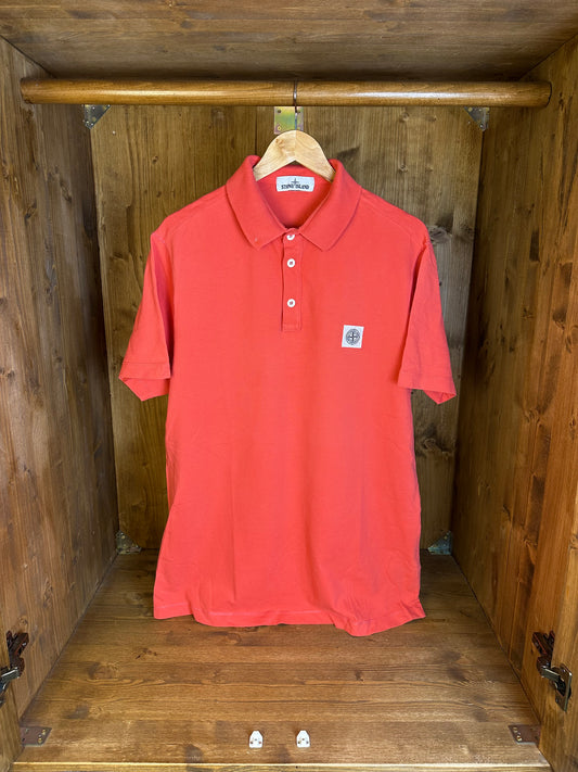 SS19 POLO SQUARE BADGE in Bright Pink