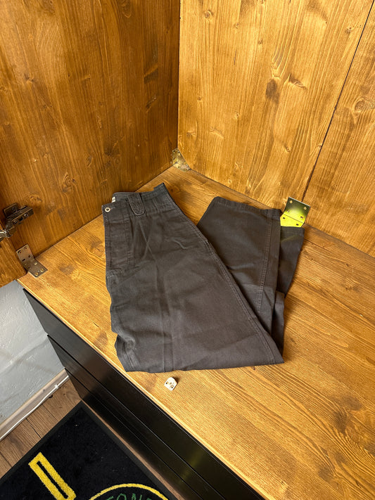 SS80s COTTON PANTS in Faded Green