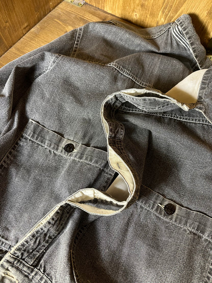 SS1988 PIGMENT PRINT DENIM CHORE CARPENTER cropped fit