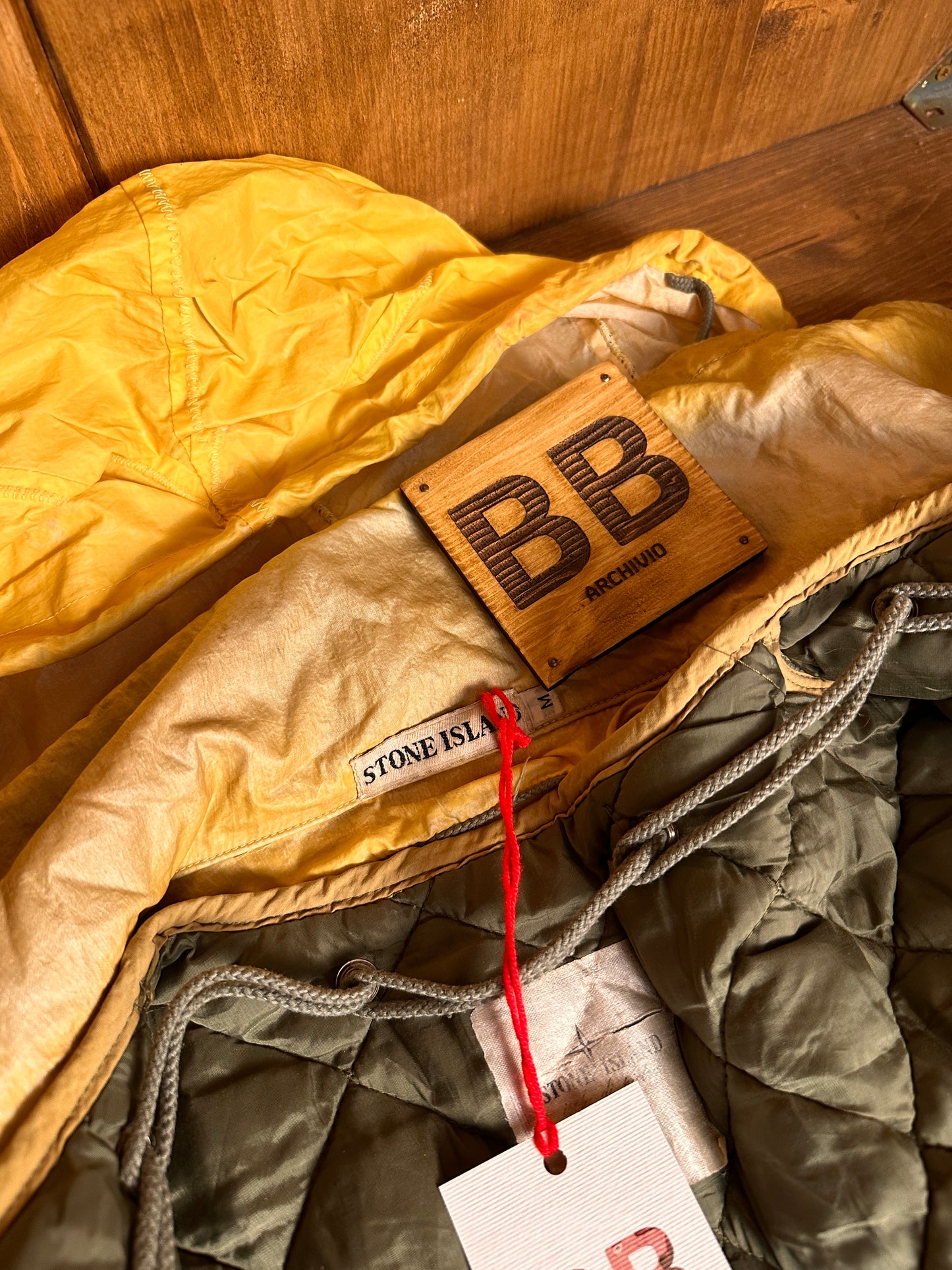 AW88/89 ICE JACKET PARKA in Golden Yellow