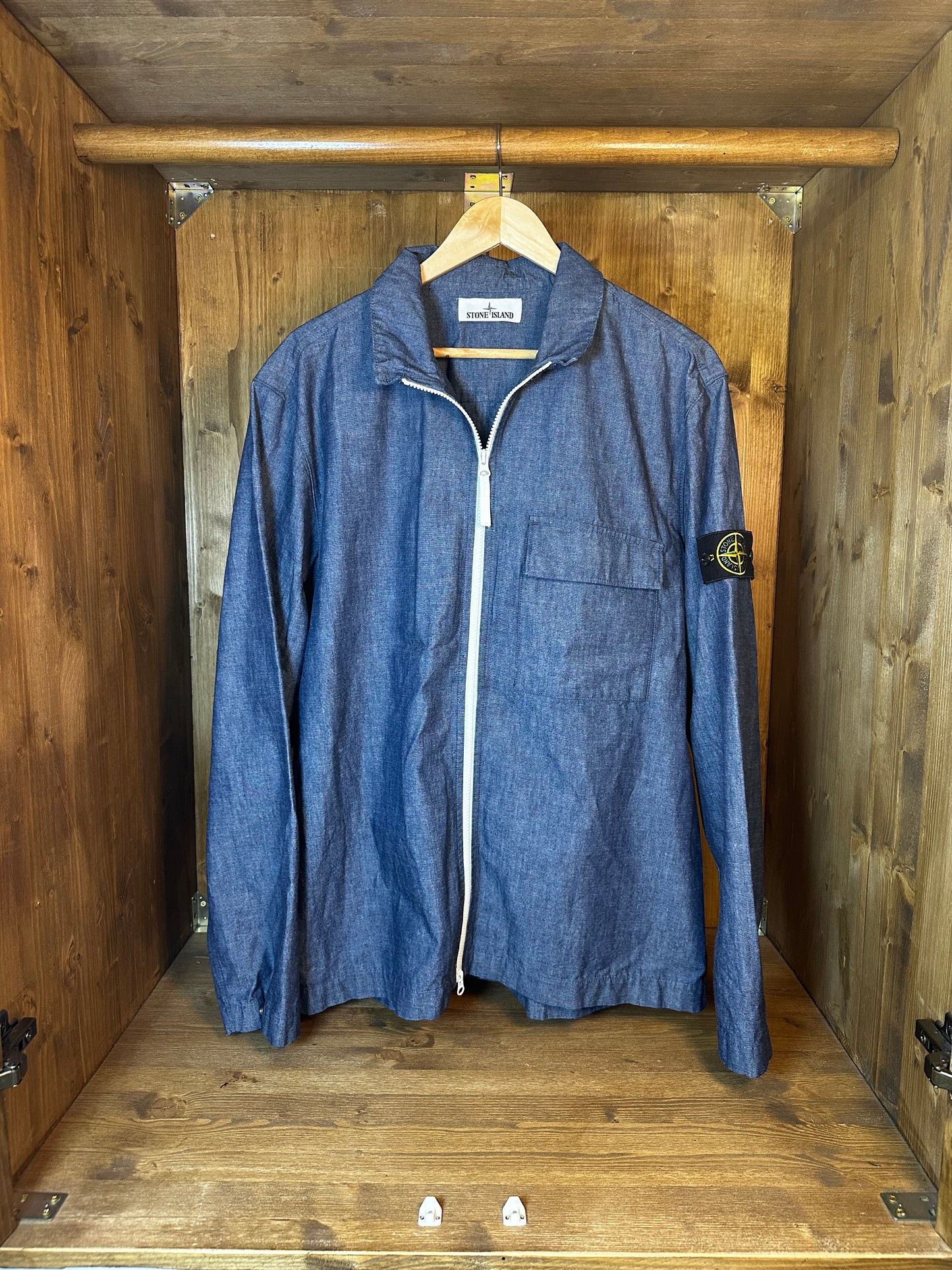 RAW COTTON BLU DENIM SHIRT