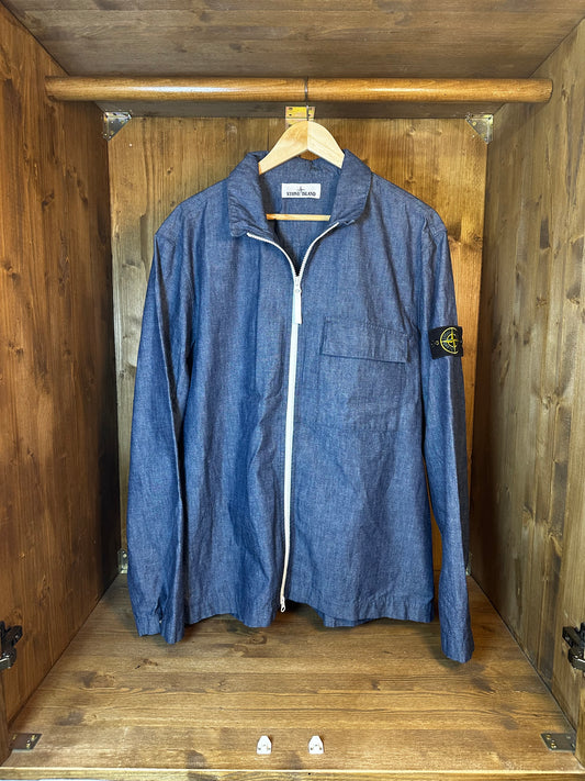 RAW COTTON BLU DENIM SHIRT