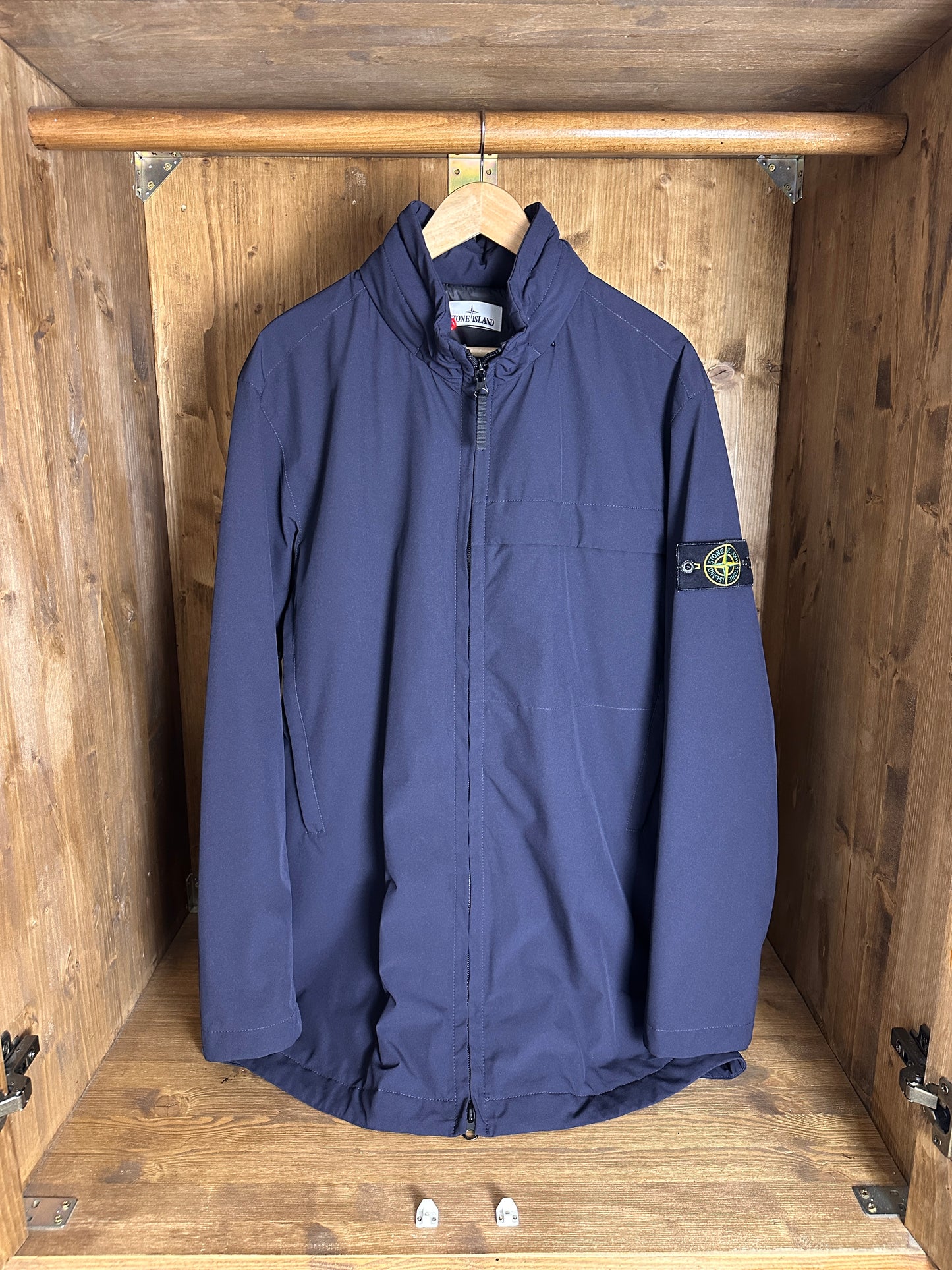 AW22 SOFT SHELL-R with Primaloft Insulation Technology in Blue