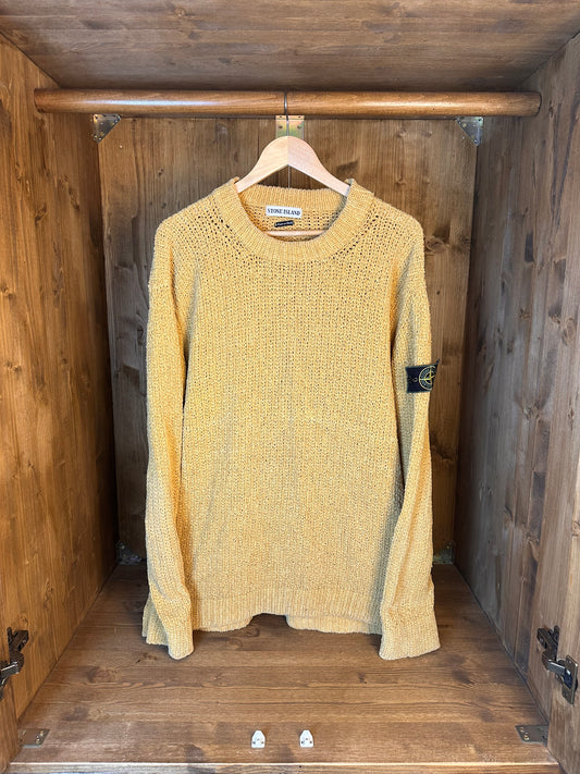 AW97 CHENILLE JUMPER in Yellow