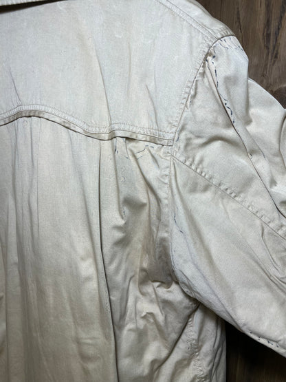 Raso Gommato bomber aviator sheepskin jacket with quilted inner