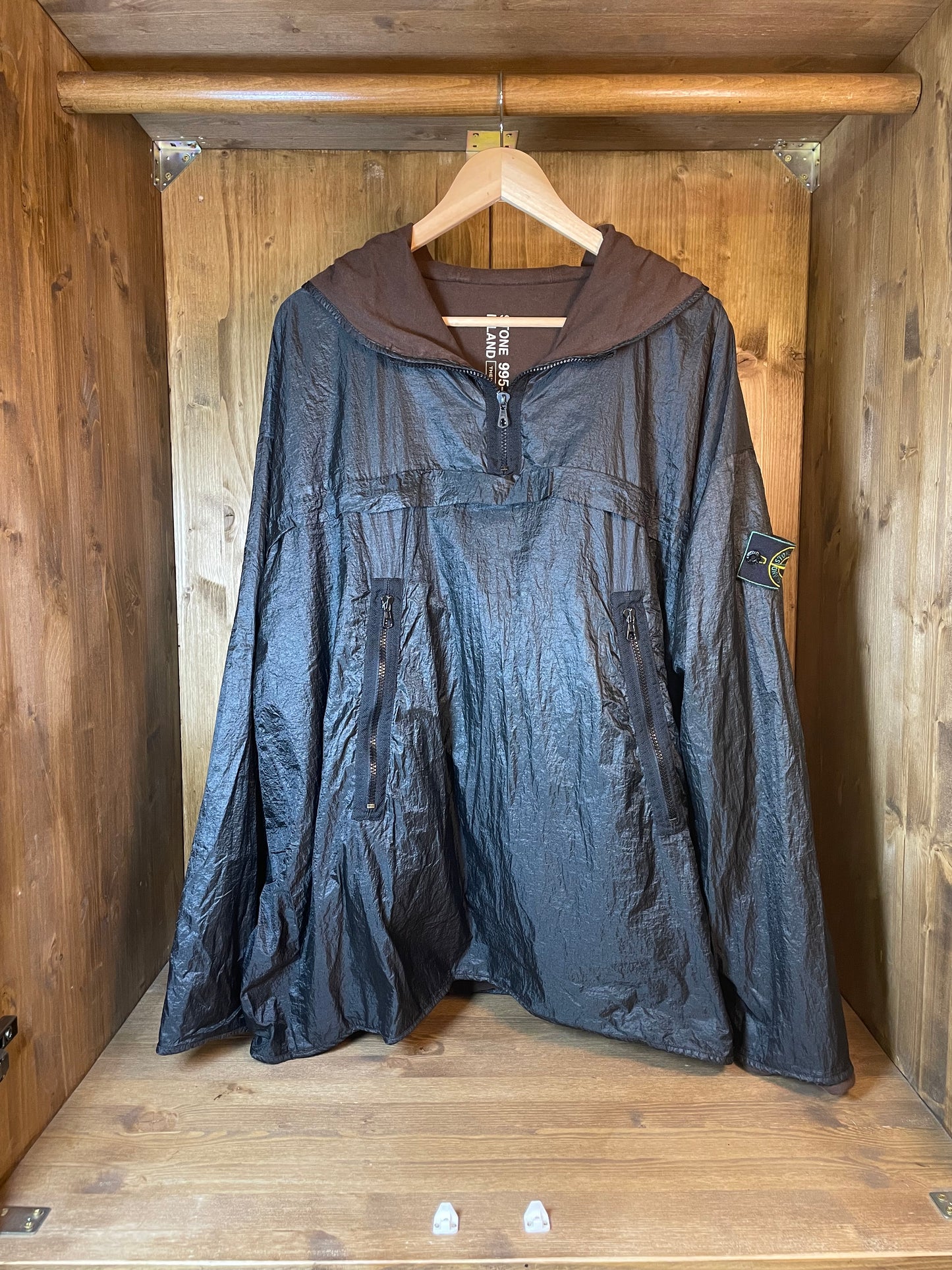 1995 Nylon metal reversible smock