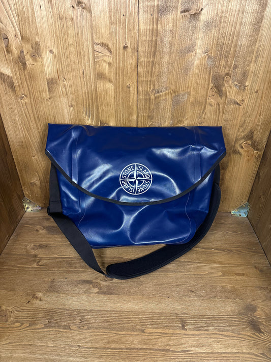 BLU PVC ORTLIEB REFLECTIVE LOGO DUFFLE BAG