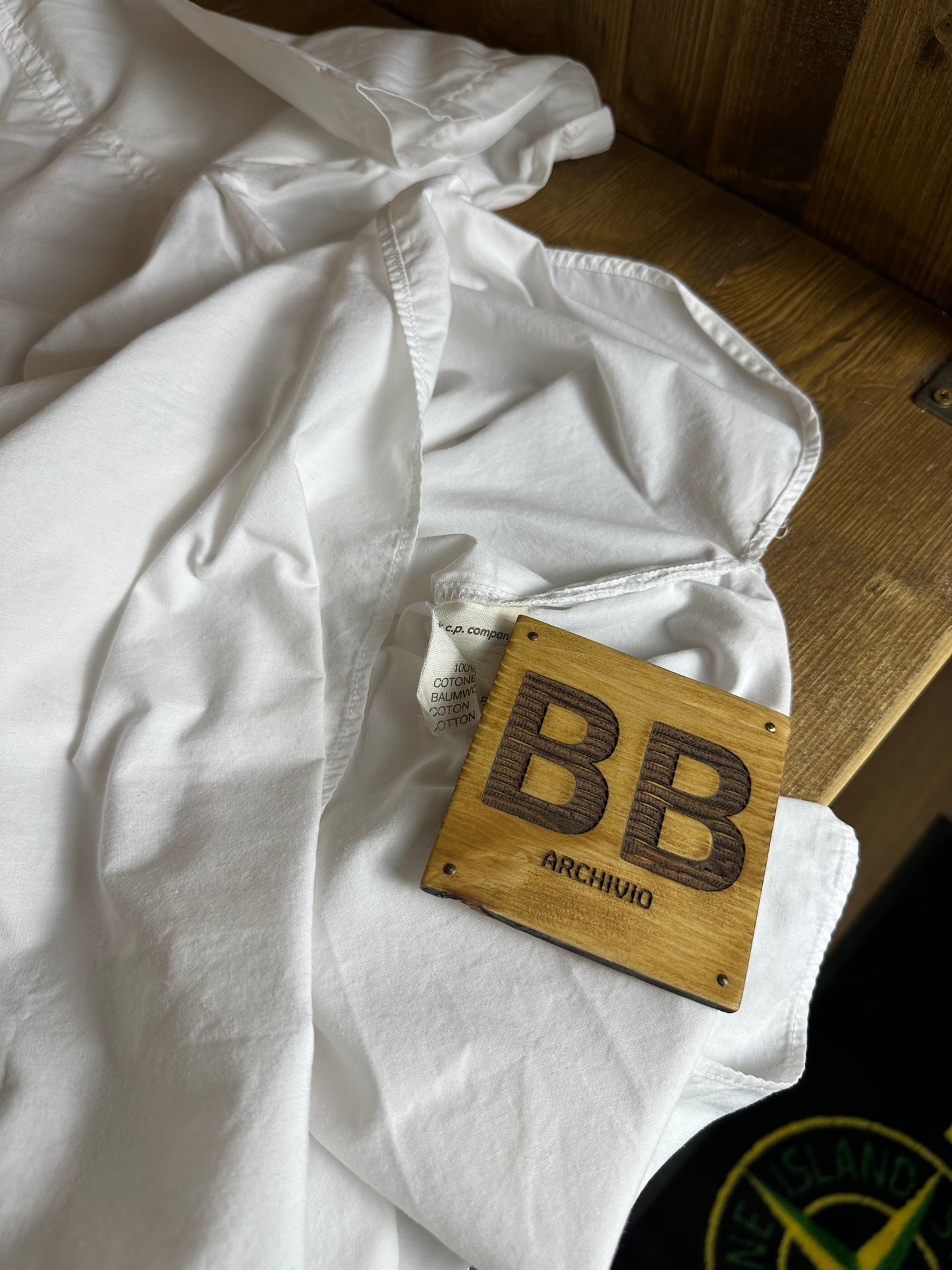 SS80s MARINA SHIRT in Milk White