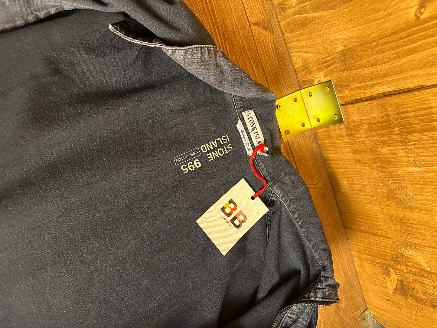 SS95 DENIM JACKET in Denim Blue