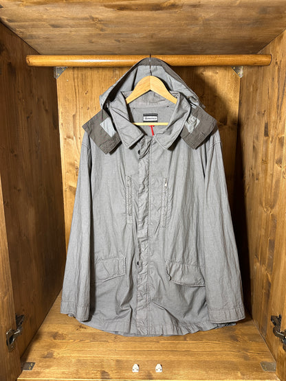 SS86 LIGHT NYCO BONEVILLE FIELD PARKA in Signal Grey