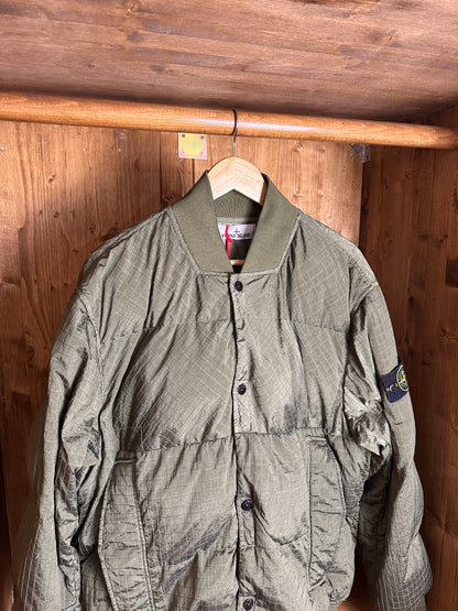 AW23 MACRO RIPSTOP NYLON METAL IN ECONYL REGENERATED NYLON WITH DOWN-TC in Mint Green