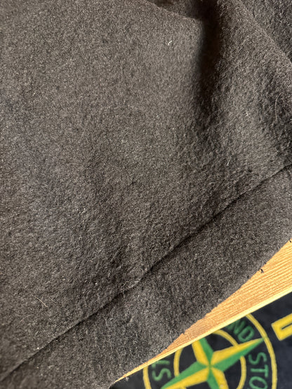 AW98 WOOL HOODIE in Black