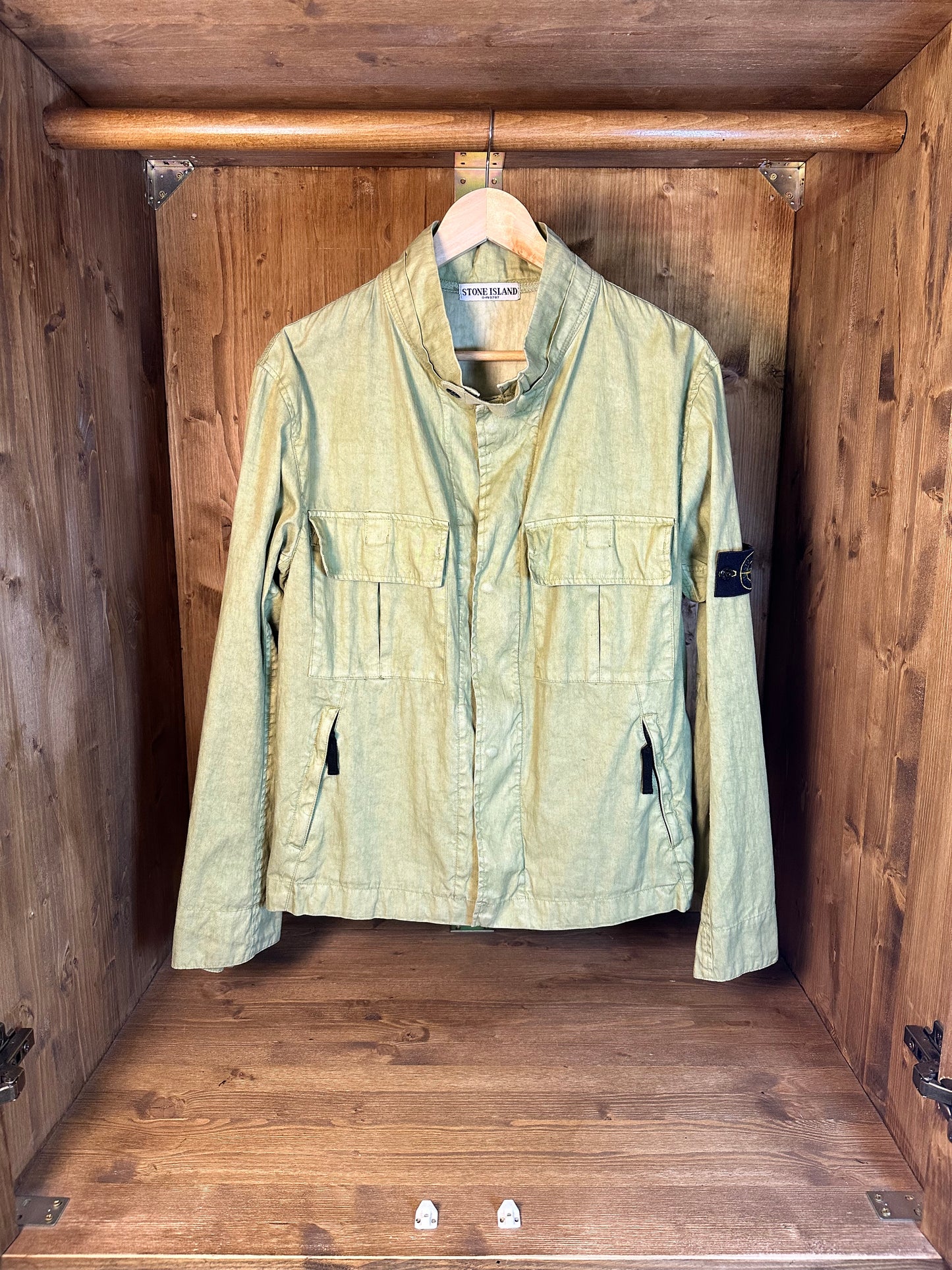 SS05 LINO RESINATO BEIGE MULTI-POCKET