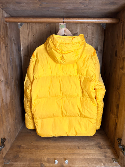 AW22 GARMENT DYED CRINKLE REPS R-NY DOWN in Yellow