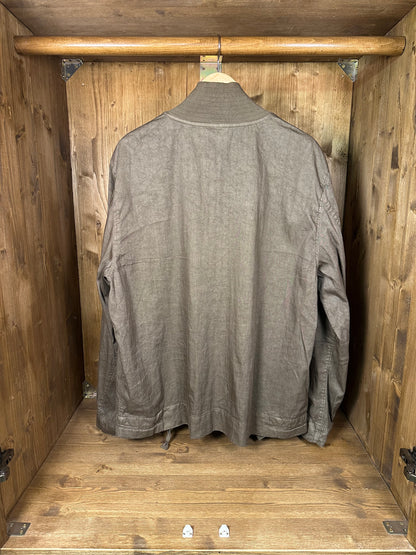 SS04 BROWN WOOD LINO FLAX