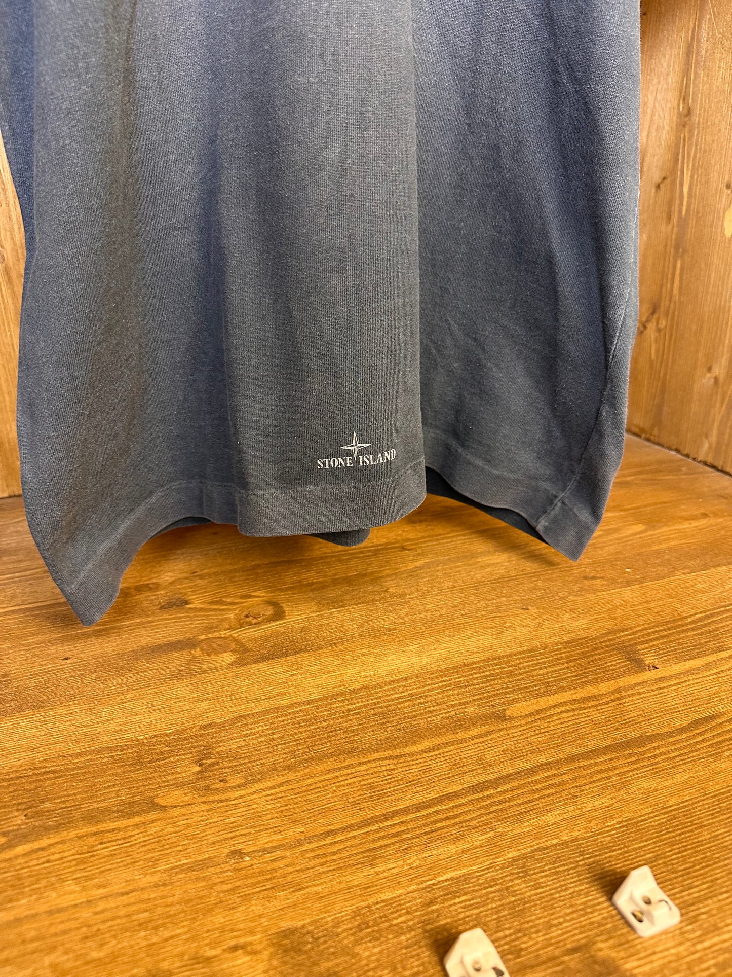 SS80s METAL BUTTONS + FRONT SPELLOUT in Faded Blu Night