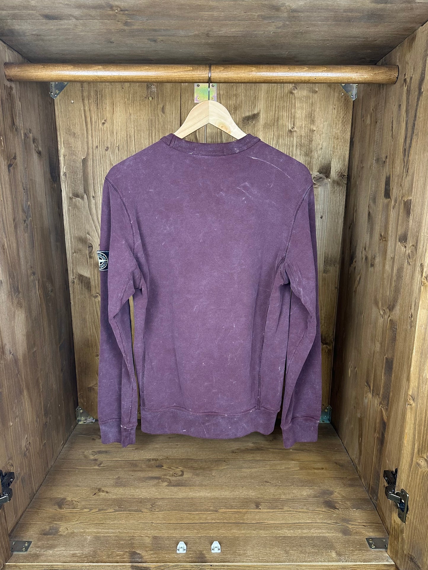 AW17 FROST CREWNECK in Burgundy