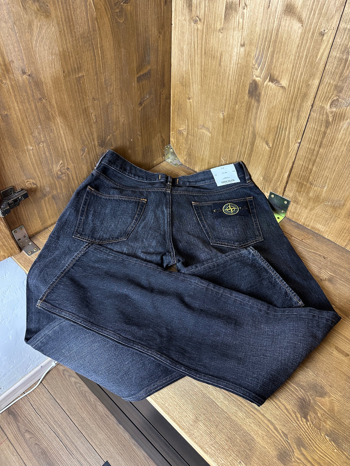 AW13 JEANS in Dark Grey with contrast stitches