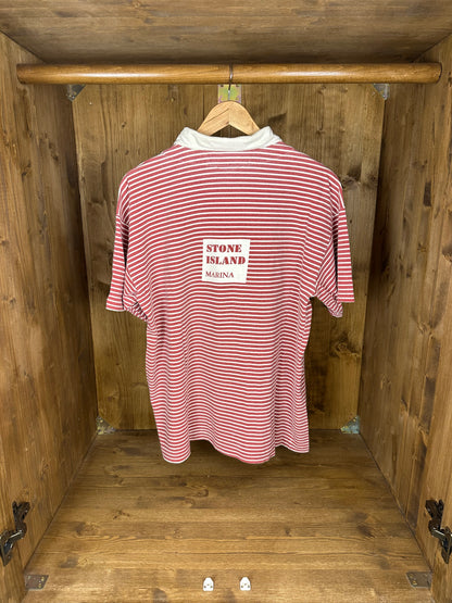 SS87 MARINA POLO in Red&White