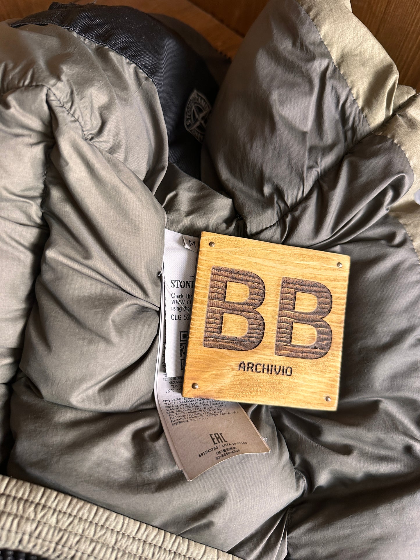 AW18 COTTON METAL WATRO 2in1 in Olive Grey