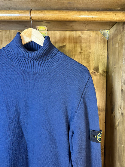 TURTLENECK BLU JUMPER