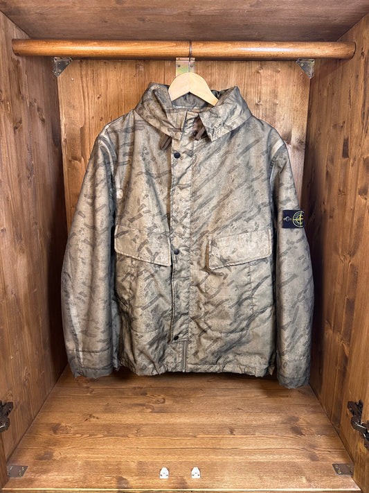 AW01 MONOFILAMENT CAMOUFLAGE with detachable boiled wool inner