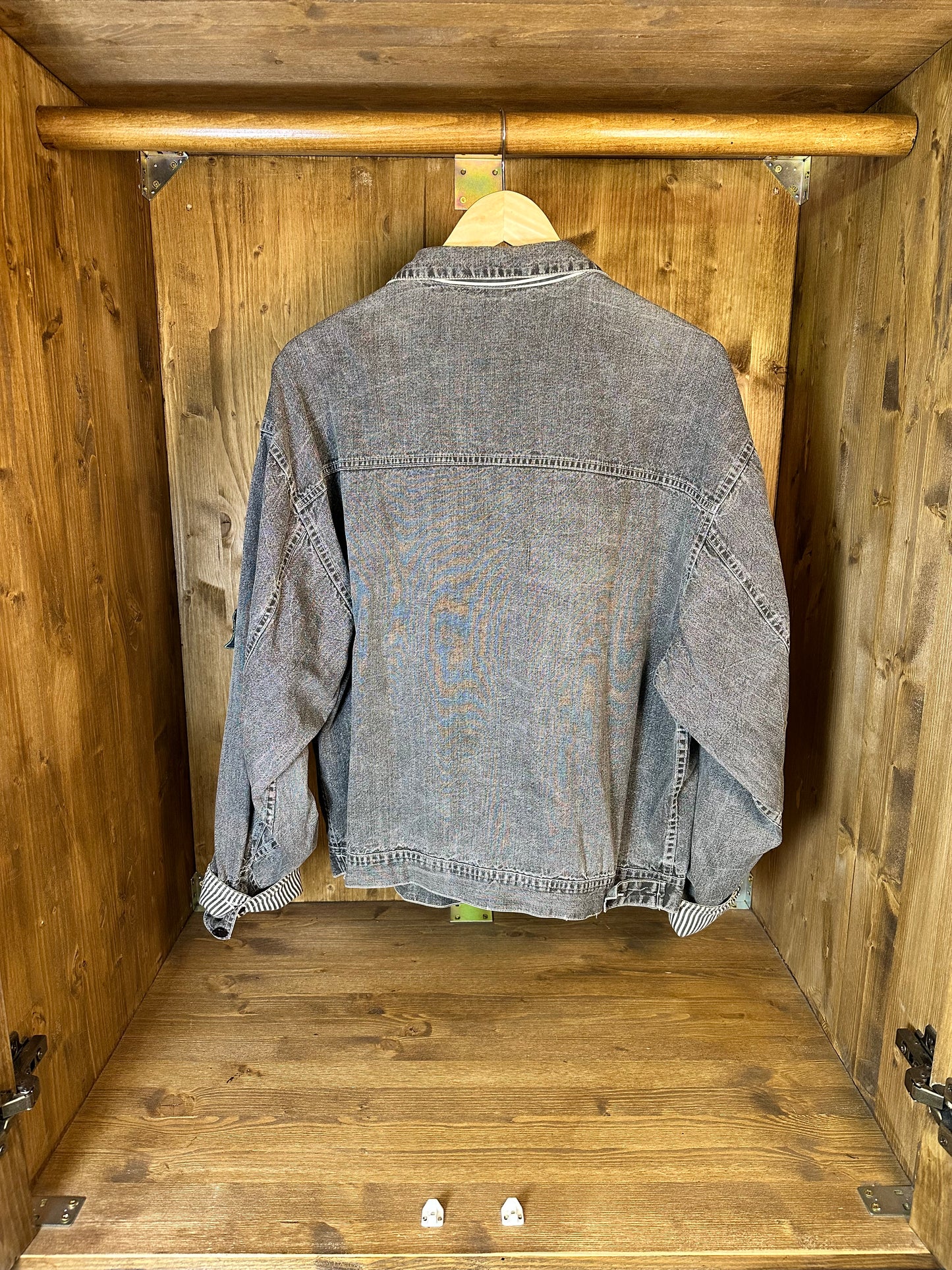 SS1988 PIGMENT PRINT DENIM CHORE CARPENTER cropped fit