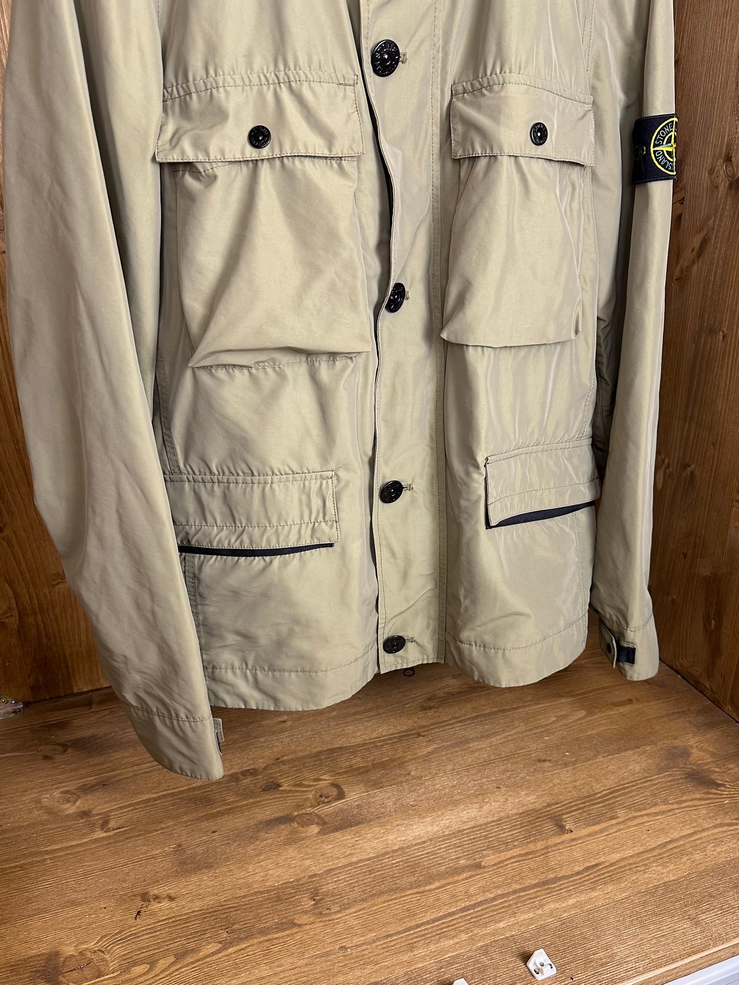 SS17 MICRO REPS FIELD JACKET in Light  Brown