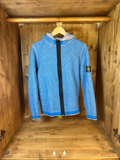 DOUBLE FACE JUMPER GREY+SKY