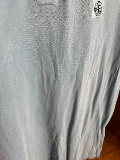 SS19 POLO SQUARE BADGE in Light Sky