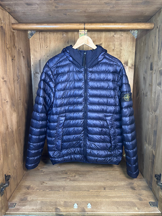 GARMENT DYED DOWN Deep night blue