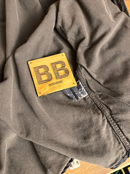 AW03 COTTON POLYAMIDE OVERSHIRT in Faded Brown
