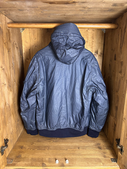 AW11 MUSSOLA GOMMATA in Green Blue